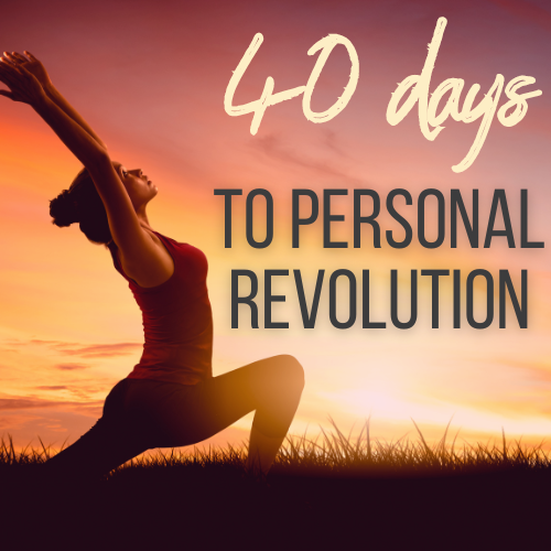 40 days to personal revolution spotted dog yoga sup